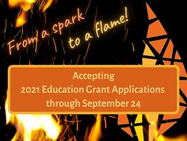 Your project may be a good fit for our grant opportunity!