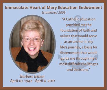 Barbara Behan IHM Endowment