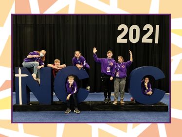 Youth from Saint Gregory Parish, North East, at National Catholic Youth Conference (NCYC)