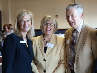 Lisa Louis, Ann Badach and Robert Gallivan