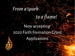 2020 Faith Formation Grant Cycle Opens