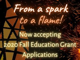2020 Fall Education Grant Cycle Opens