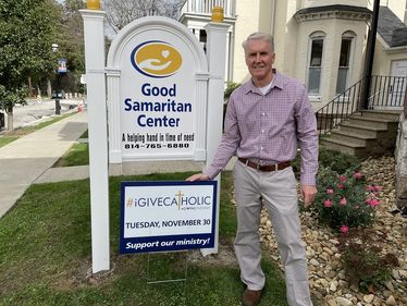 Douglas Bloom, CEO of Good Samaritan Center in Clearfield, is ready for #iGiveCatholic 2021
