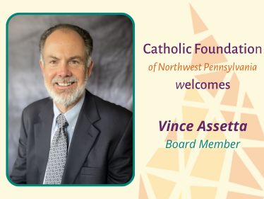 Vince Assetta lives in St. Marys, PA and is a member of Sacred Heart Parish.