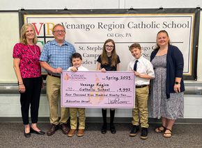 2023 Venango ED grant check photo