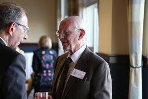 Bishop Persico and Norman Stark